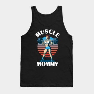 Muscle Mommy - Female Weightlifter Tank Top